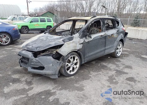 2014 Ford Escape Titanium из США, поврежденный, VIN 1FMCU9JX7EUB74824